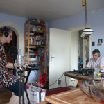Studio opnames Annika Lelivelt & Robert Nicolai